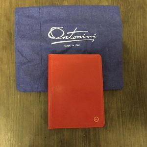 Leather passport cover